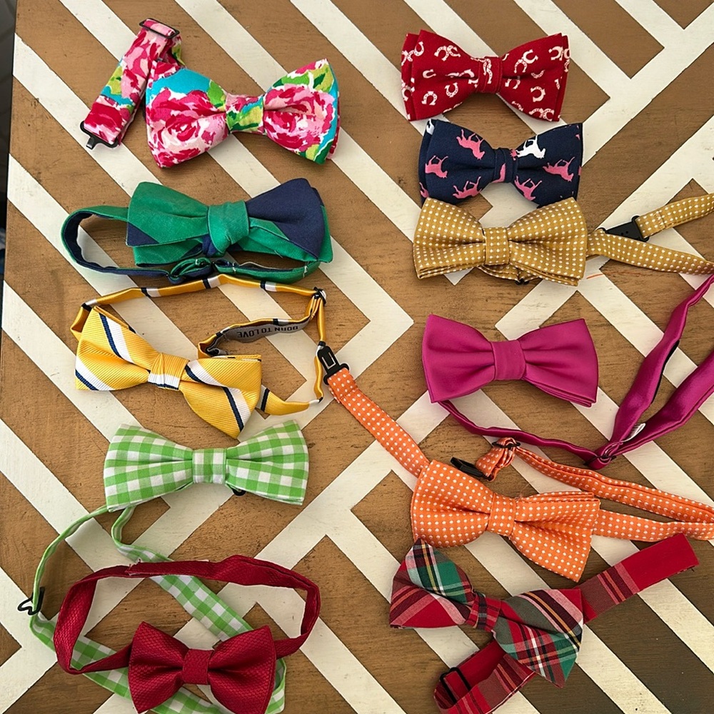 Boys bow ties